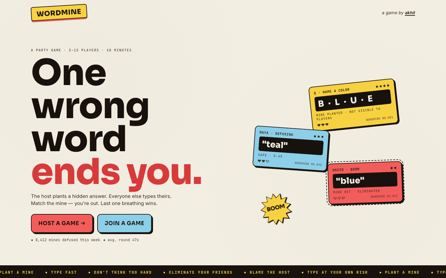 Wordmine